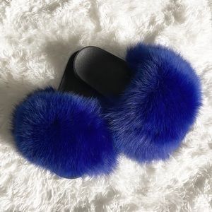 Blue Fur Slides